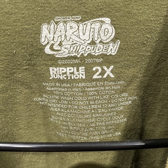 Naruto Shippuden 2X shirt - Picture 3 of 4